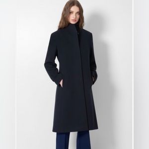 J. Crew long jacket 90%wool like new